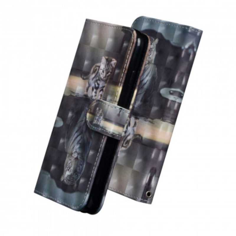 Custodia in pelle Google Pixel 4A Ernesto La Tigre