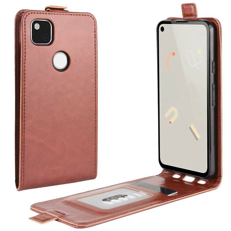 Custodia in pelle Google Pixel 4A Folio Cover Pieghevole