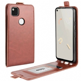 Custodia in pelle Google Pixel 4A Folio Cover Pieghevole