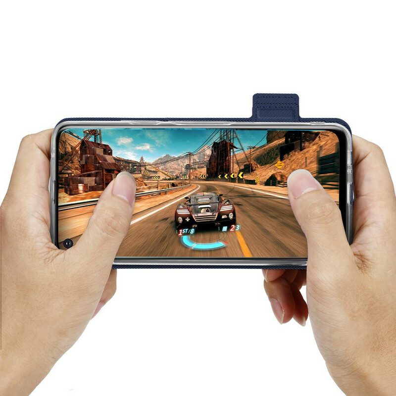 Custodia in pelle Google Pixel 4A Serie Bicolore Baiyu