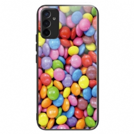 Cover Samsung Galaxy M13 Caramelle In Vetro Temperato