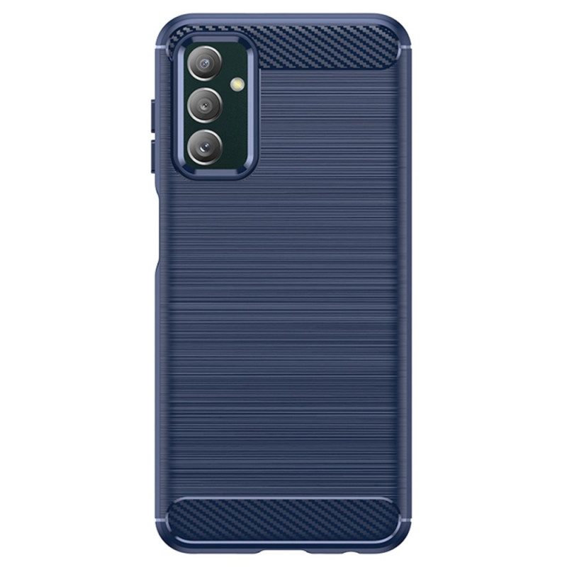 Cover Samsung Galaxy M13 Fibra Di Carbonio Spazzolata
