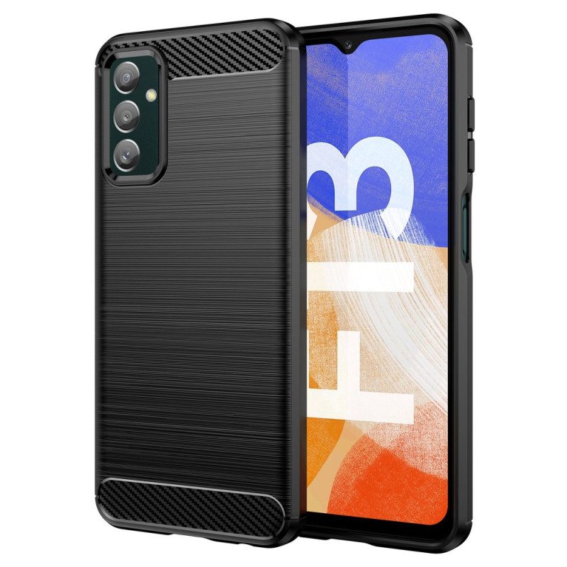 Cover Samsung Galaxy M13 Fibra Di Carbonio Spazzolata