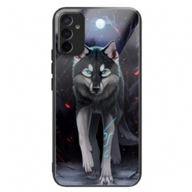 Cover Samsung Galaxy M13 Lupo In Vetro Temperato