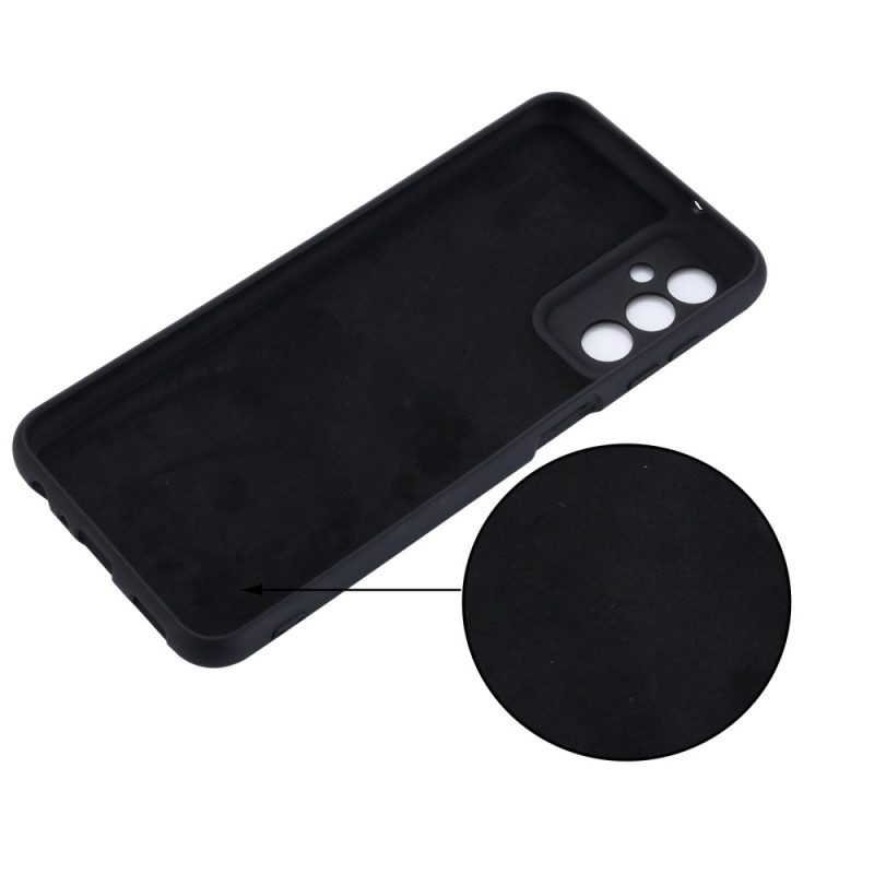 Cover Samsung Galaxy M13 Silicone Liquido Con Cordino