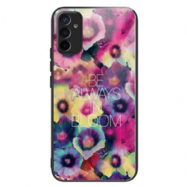 Cover Samsung Galaxy M13 Vetro Temperato Be Always In Bloom