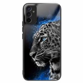 Cover Samsung Galaxy M13 Vetro Temperato Tigre
