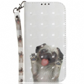 Custodia in pelle Samsung Galaxy M13 Carlino