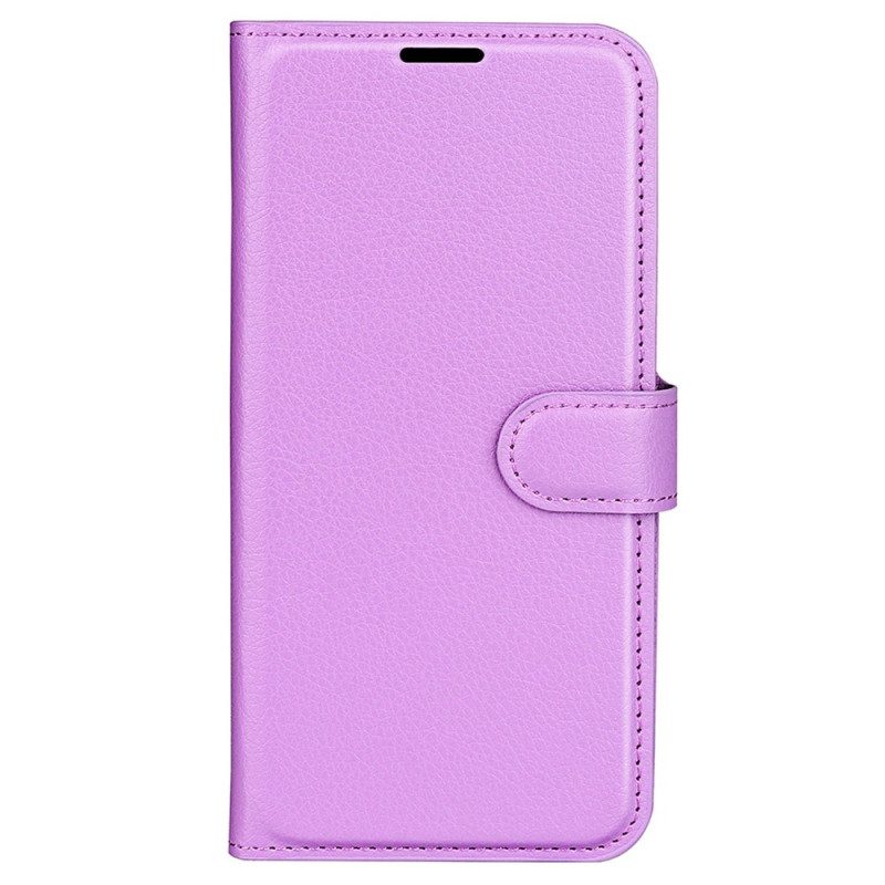 Custodia in pelle Samsung Galaxy M13 Classico