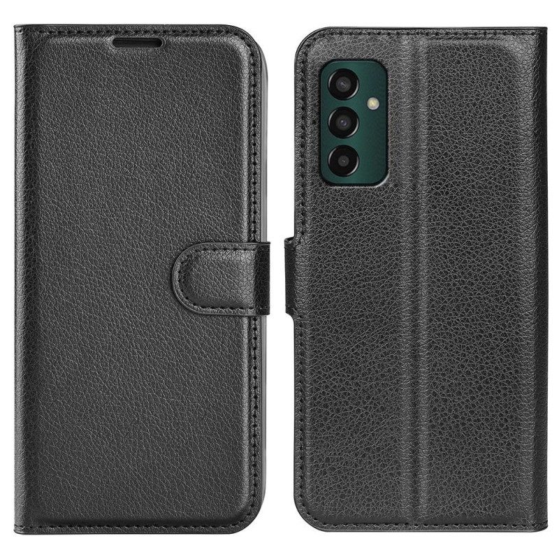 Custodia in pelle Samsung Galaxy M13 Classico