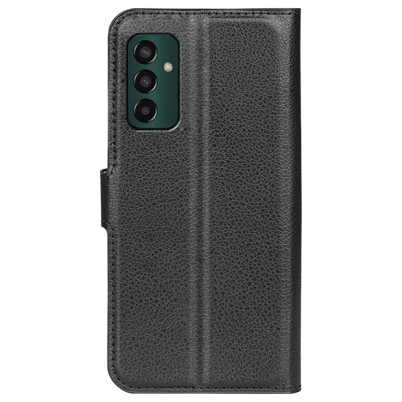 Custodia in pelle Samsung Galaxy M13 Classico