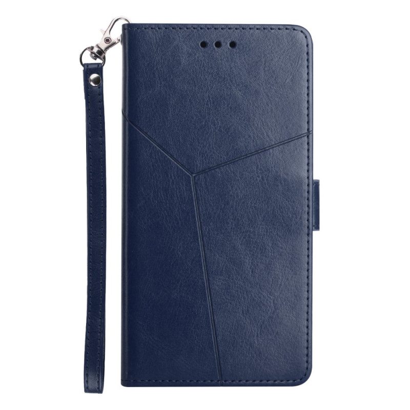 Custodia in pelle Samsung Galaxy M13 Design Y In Pelle Stile