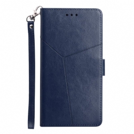 Custodia in pelle Samsung Galaxy M13 Design Y In Pelle Stile