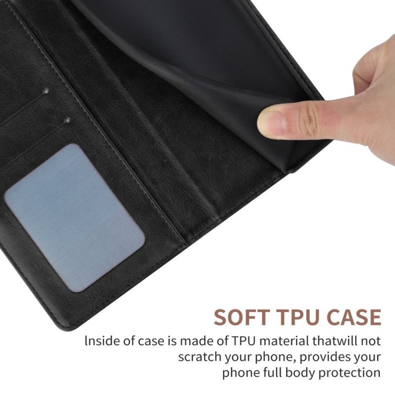 Custodia in pelle Samsung Galaxy M13 Design Y In Pelle Stile
