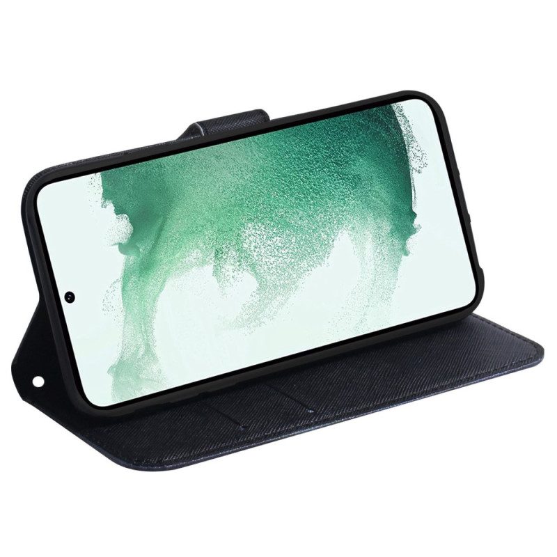 Custodia in pelle Samsung Galaxy M13 Sogno Di Cucciolo Strappy