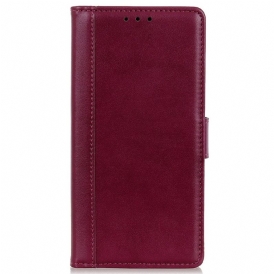 Custodia in pelle Samsung Galaxy M13 Stile In Pelle