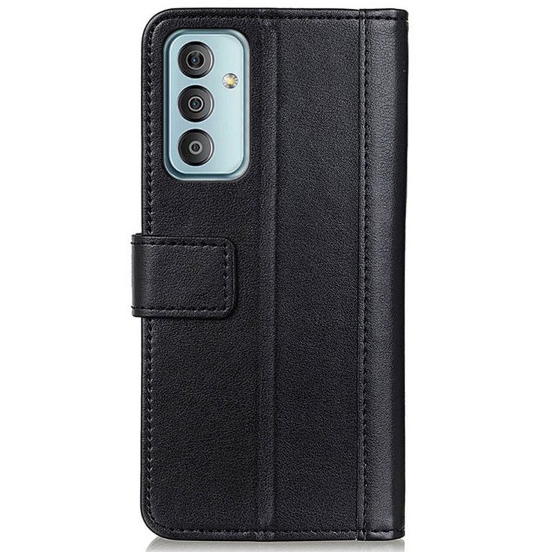 Custodia in pelle Samsung Galaxy M13 Stile In Pelle