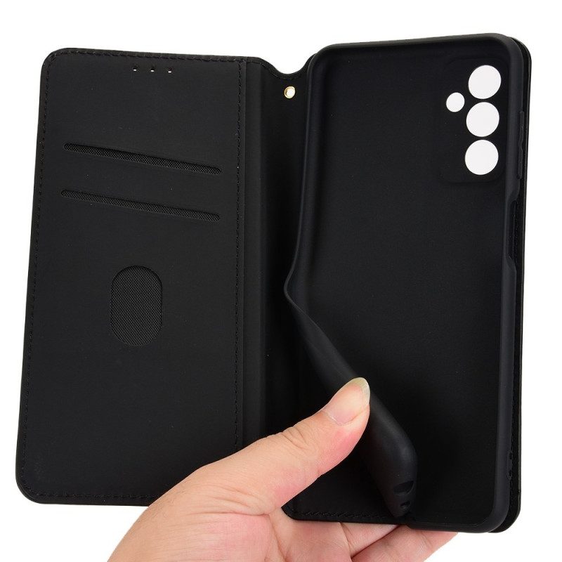 Folio Cover Samsung Galaxy M13 Custodia in pelle Cubi 3d
