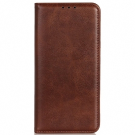 Folio Cover Samsung Galaxy M13 Custodia in pelle Cuoio Spaccato