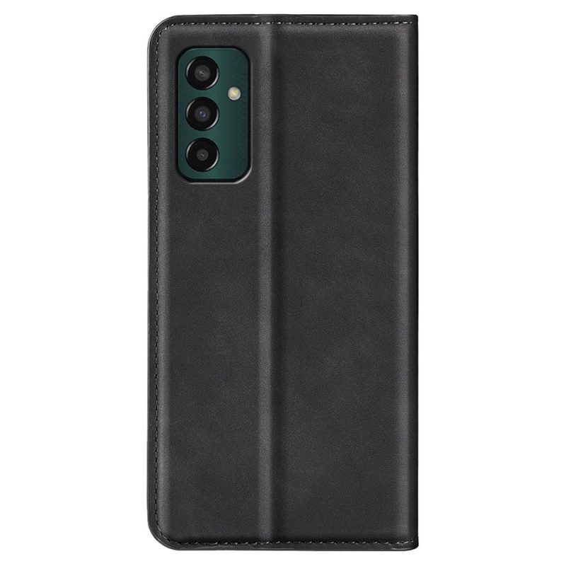 Folio Cover Samsung Galaxy M13 Custodia in pelle Effetto Pelle