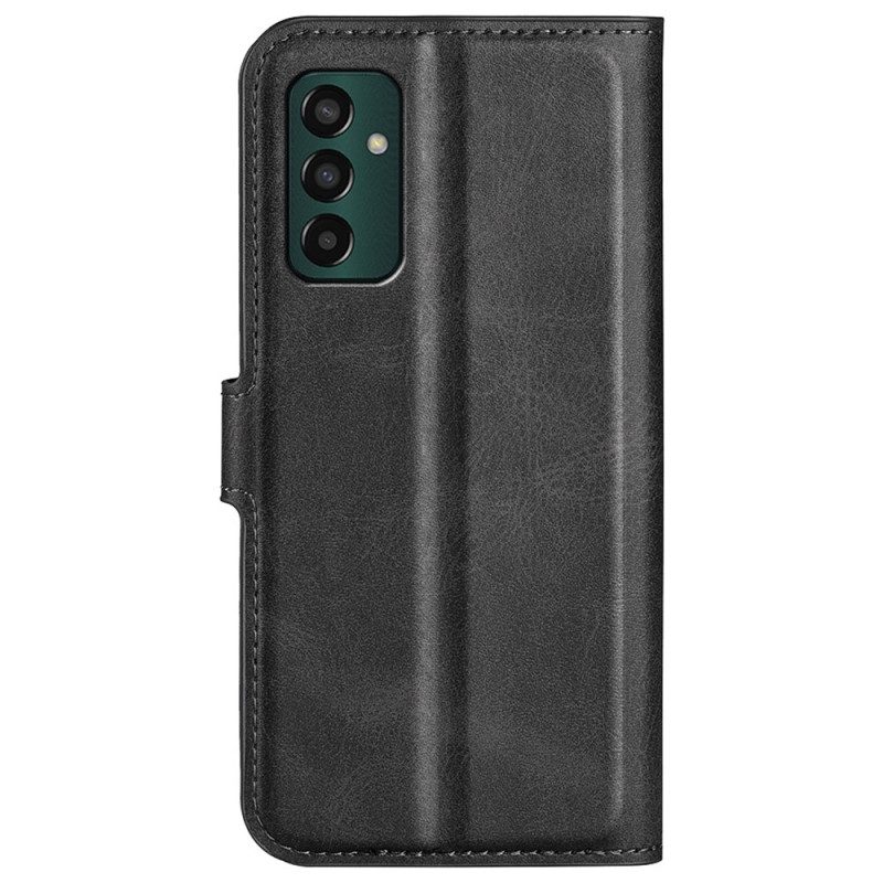 Folio Cover Samsung Galaxy M13 Effetto Pelle Sottile