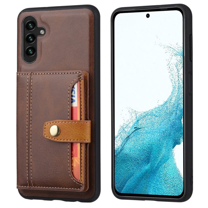 Cover Samsung Galaxy A54 5G Cinghia Di Supporto Per Porta Carte