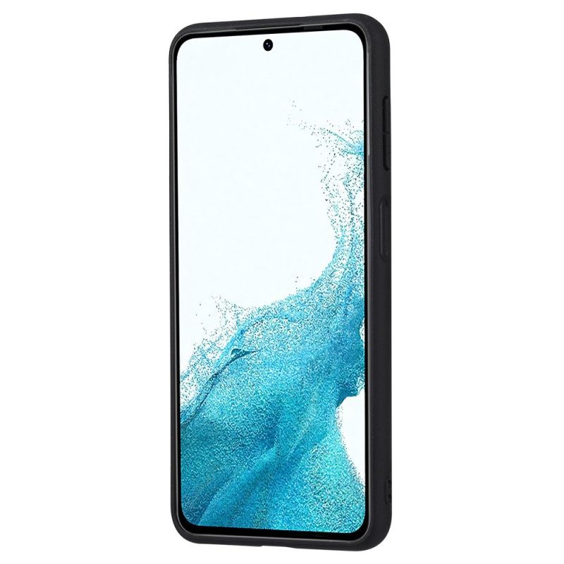 Cover Samsung Galaxy A54 5G Cinghia Di Supporto Per Porta Carte