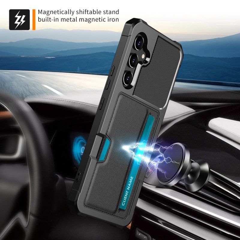 Cover Samsung Galaxy A54 5G Portacarte Integrato