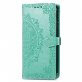 Custodia in pelle Samsung Galaxy A54 5G Barocco-mandala