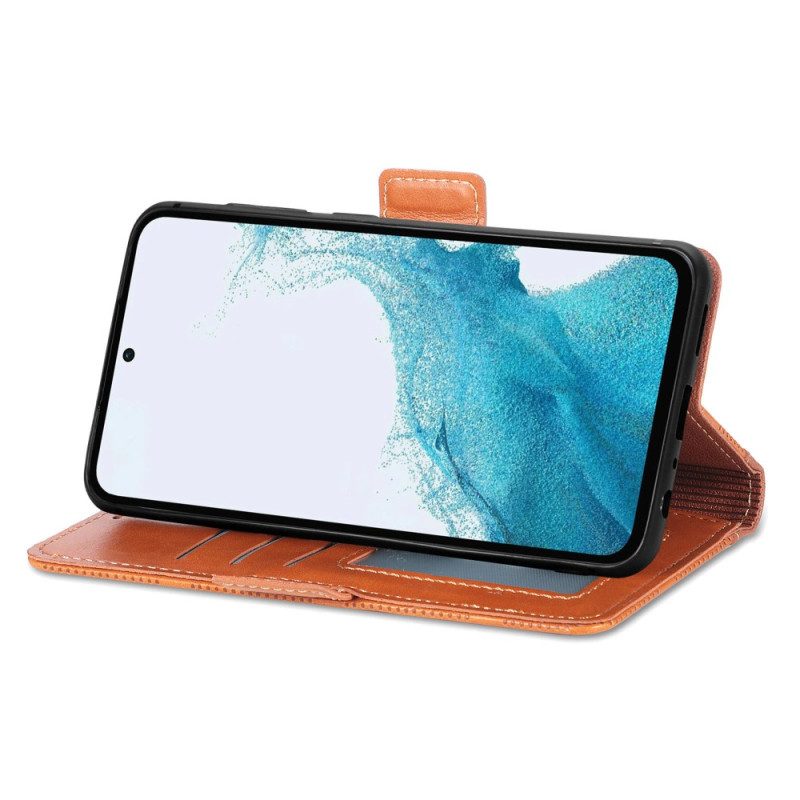 Custodia in pelle Samsung Galaxy A54 5G Elegante
