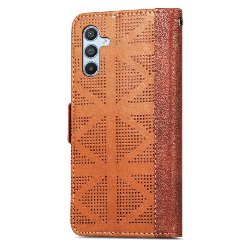 Custodia in pelle Samsung Galaxy A54 5G Elegante