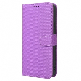 Custodia in pelle Samsung Galaxy A54 5G Stile Strappy