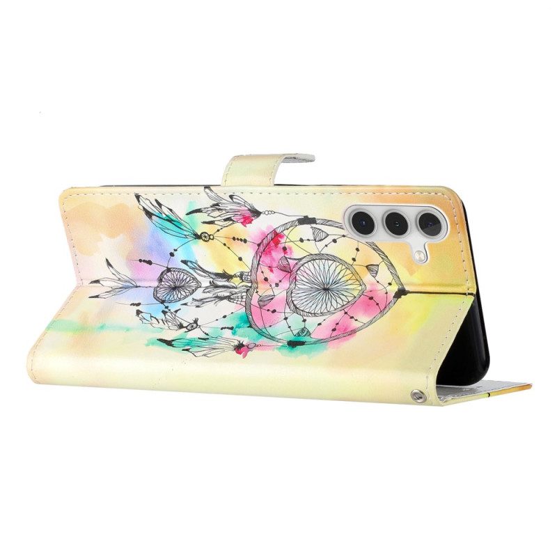 Folio Cover Samsung Galaxy A54 5G Acchiappasogni Artistico