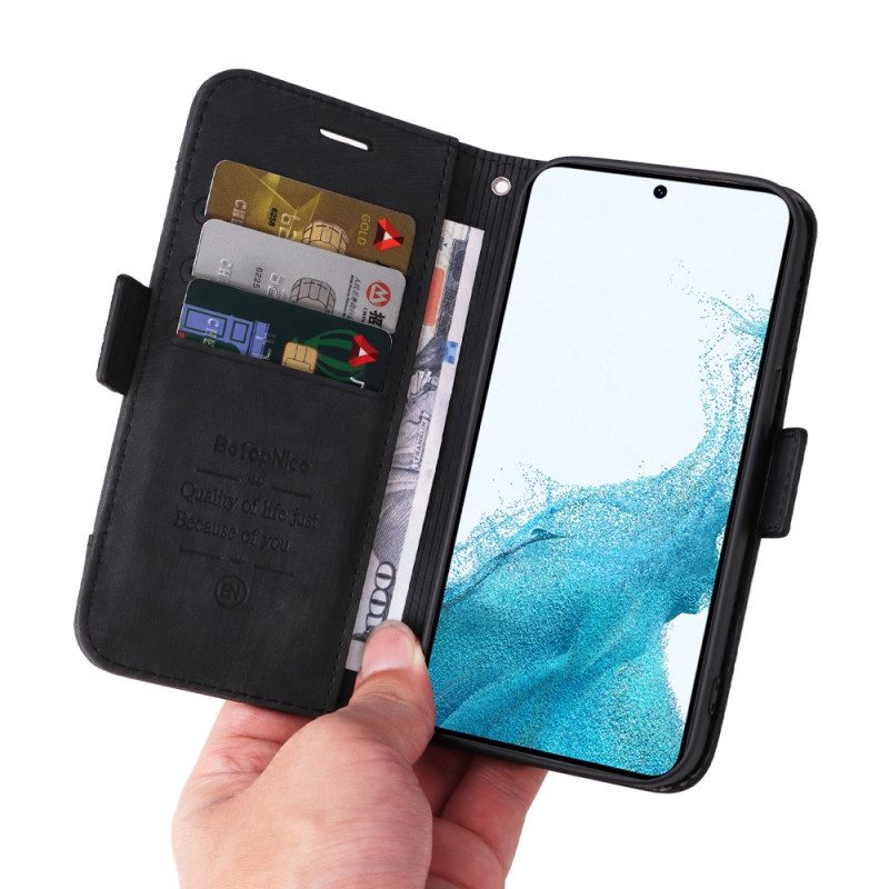 Folio Cover Samsung Galaxy A54 5G Betopnice Porta Carte Frontale