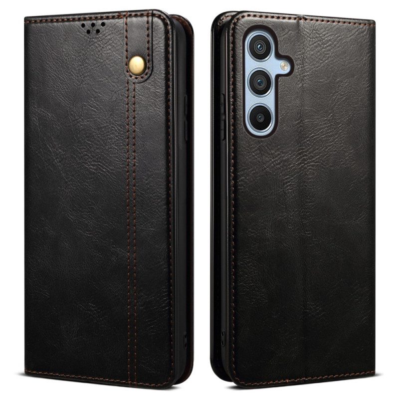 Folio Cover Samsung Galaxy A54 5G Custodia in pelle Cera