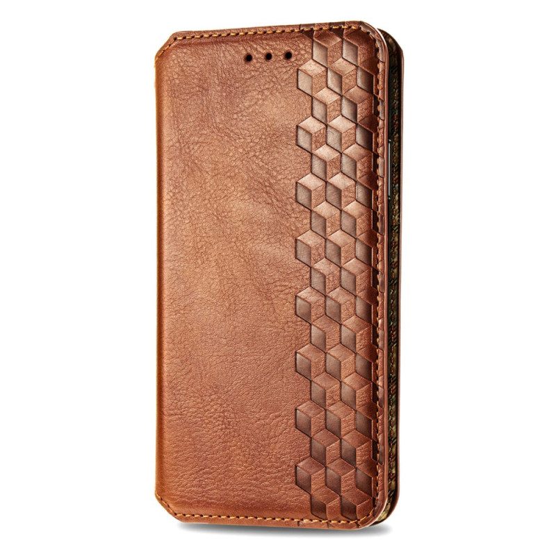 Folio Cover Samsung Galaxy A54 5G Custodia in pelle Modello 3d D'epoca