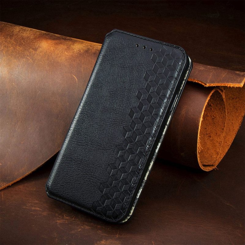 Folio Cover Samsung Galaxy A54 5G Custodia in pelle Modello 3d D'epoca