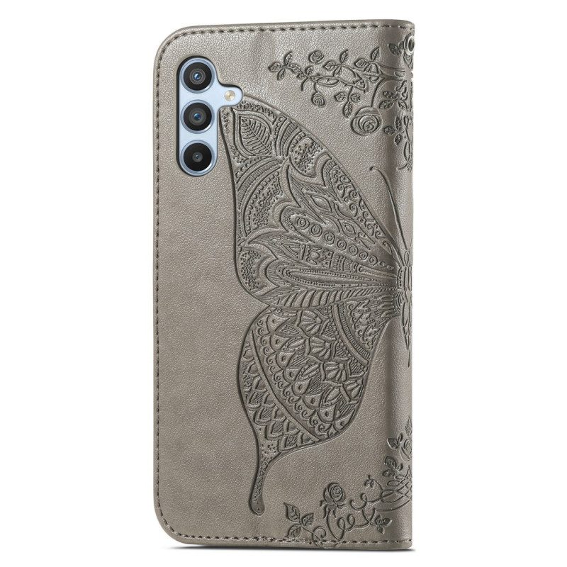 Folio Cover Samsung Galaxy A54 5G Farfalla Barocca