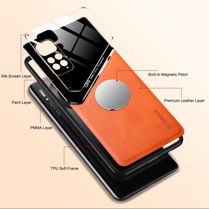 Cover Xiaomi Redmi Note 11 / 11S Effetto Pelle Magnetica
