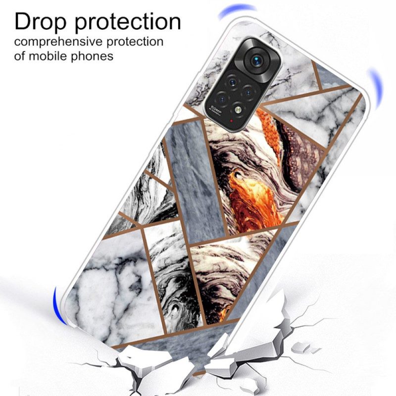 Cover Xiaomi Redmi Note 11 / 11S Elegante Marmo