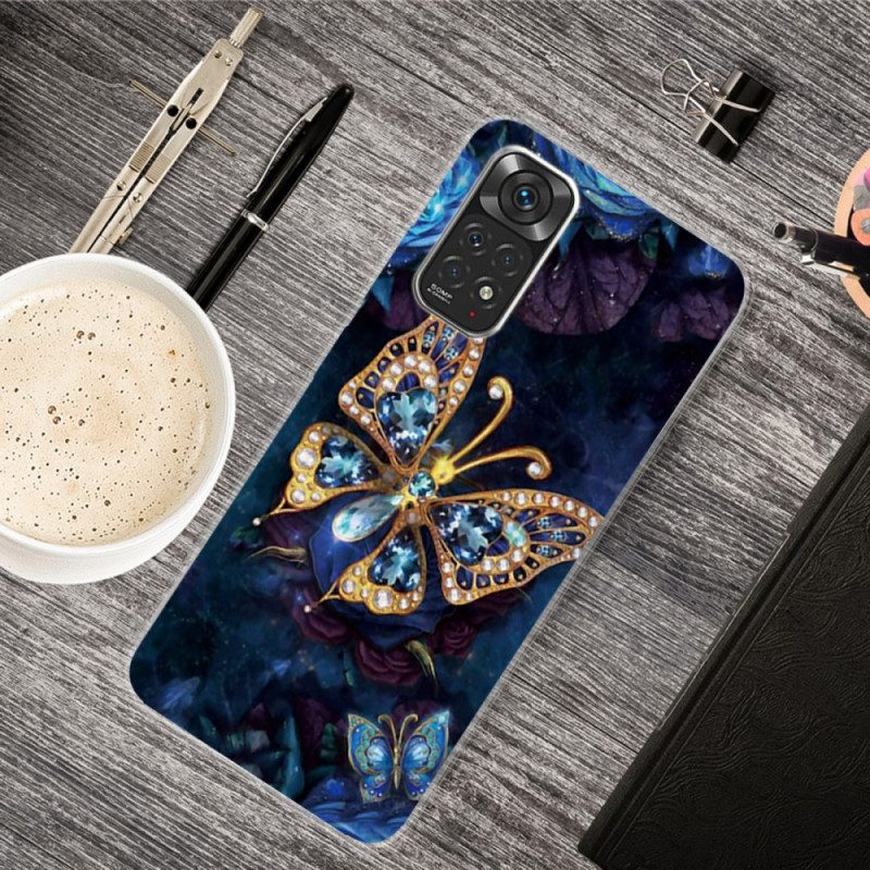 Cover Xiaomi Redmi Note 11 / 11S Farfalla D'oro