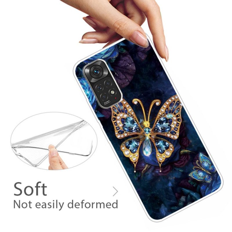 Cover Xiaomi Redmi Note 11 / 11S Farfalla D'oro