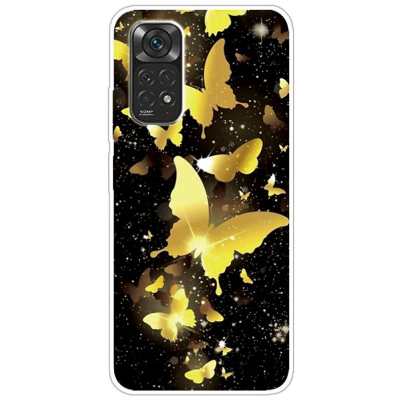 Cover Xiaomi Redmi Note 11 / 11S Farfalle Reali