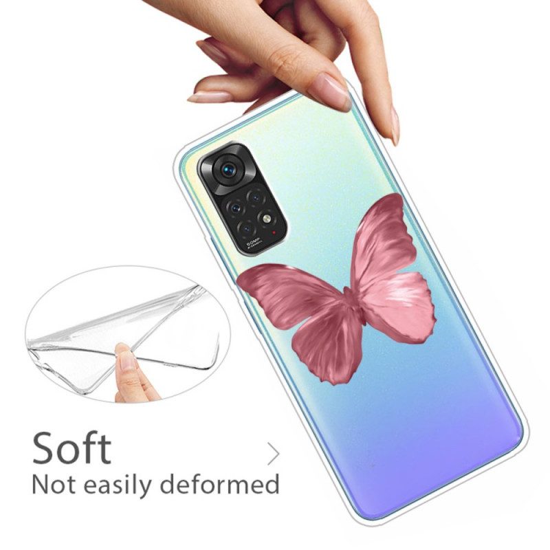 Cover Xiaomi Redmi Note 11 / 11S Farfalle Selvatiche