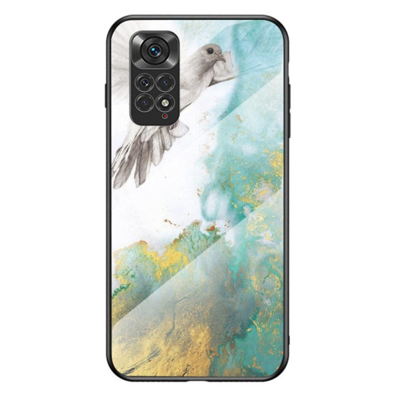 Cover Xiaomi Redmi Note 11 / 11S Vetro Temperato Colori Marmo