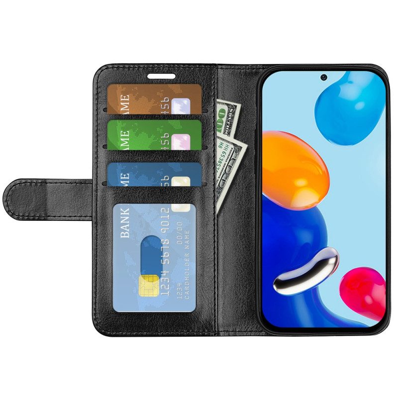 Custodia A Portafoglio Xiaomi Redmi Note 11 / 11S Ecopelle Classica