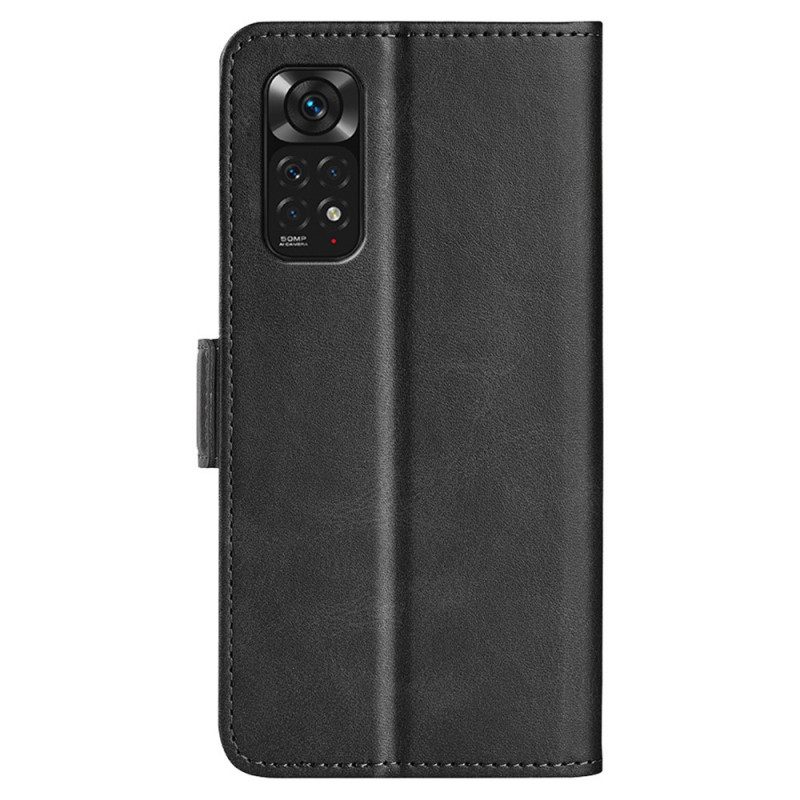 Custodia A Portafoglio Xiaomi Redmi Note 11 / 11S Folio Cover Doppio Lembo