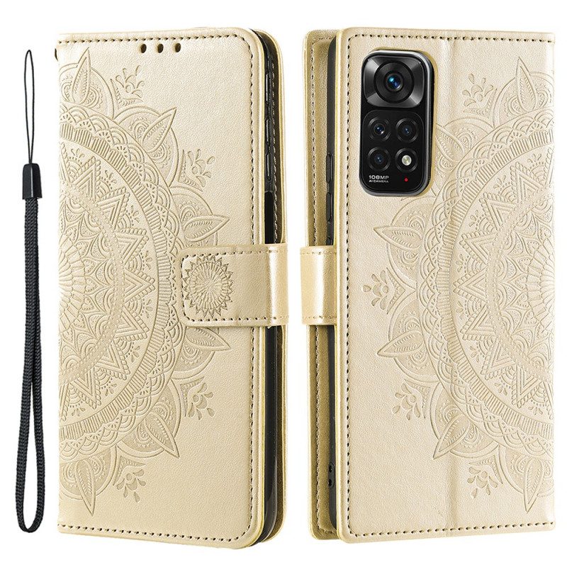 Custodia A Portafoglio Xiaomi Redmi Note 11 / 11S Mandala Del Sole