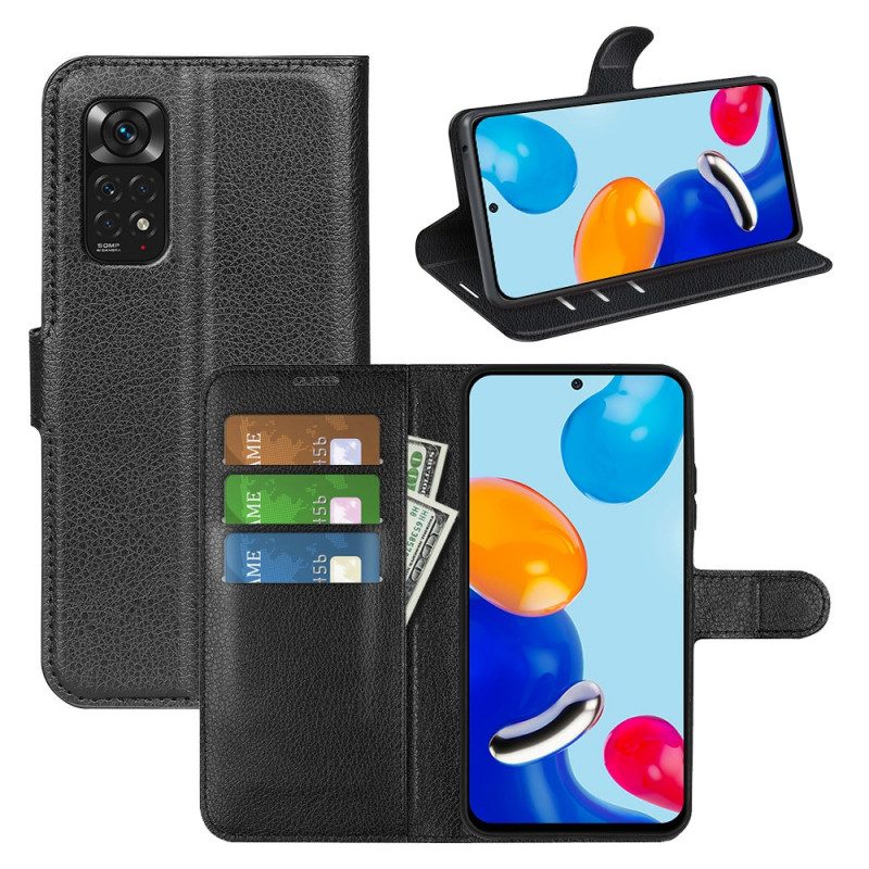 Custodia in pelle Xiaomi Redmi Note 11 / 11S Classico