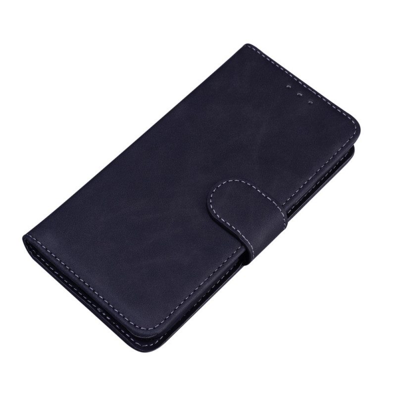 Custodia in pelle Xiaomi Redmi Note 11 / 11S Cucito D'epoca